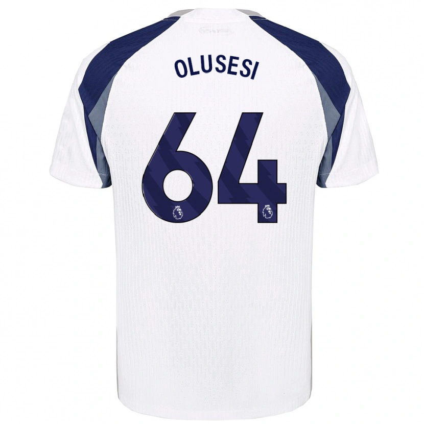 Danxen Women Callum Olusesi #64 White Navy Home Jersey 2025/26 T-Shirt