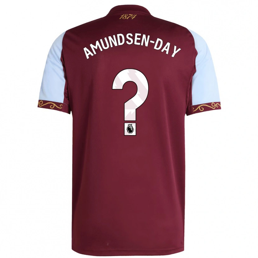 Danxen Women Ethan Amundsen-Day #0 Burgundy Sky Blue Home Jersey 2025/26 T-Shirt