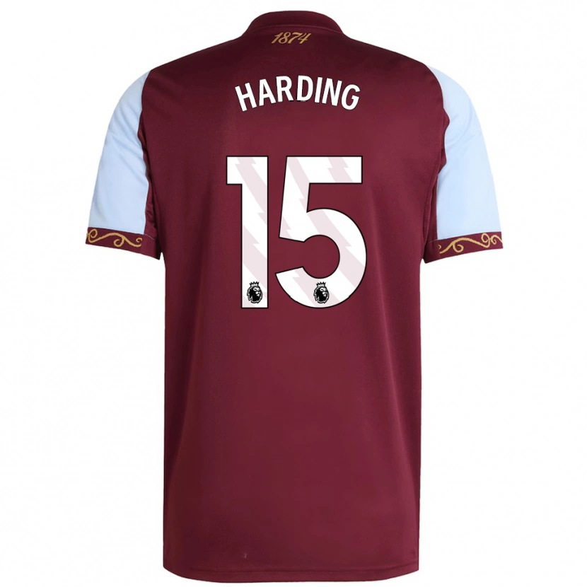 Danxen Women Natasha Harding #15 Burgundy Sky Blue Home Jersey 2025/26 T-Shirt