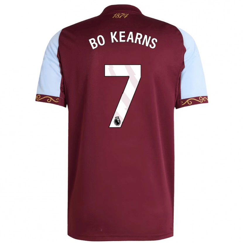 Danxen Women Missy Bo Kearns #7 Burgundy Sky Blue Home Jersey 2025/26 T-Shirt