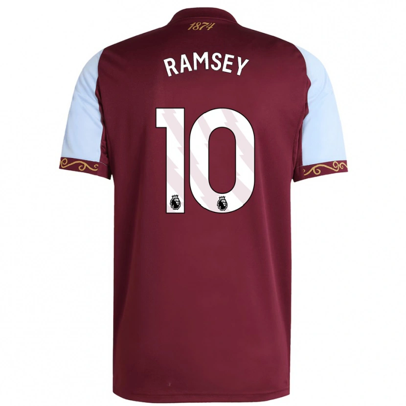 Danxen Women Cole Ramsey #10 Burgundy Sky Blue Home Jersey 2025/26 T-Shirt