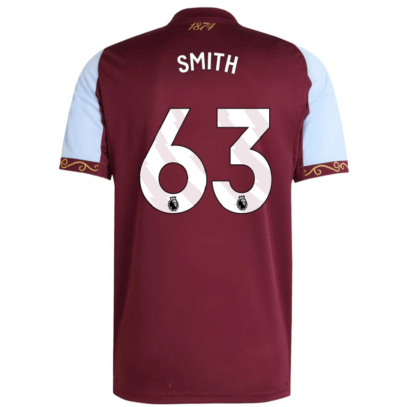 Danxen Women Kerr Smith #63 Burgundy Sky Blue Home Jersey 2025/26 T-Shirt