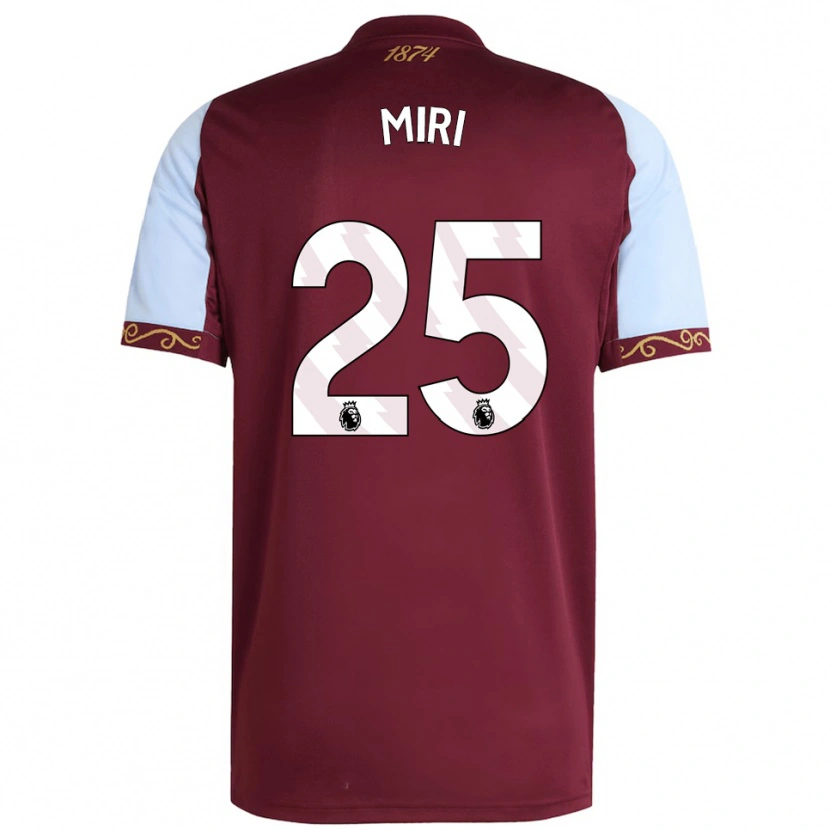 Danxen Women Miri Taylor #25 Burgundy Sky Blue Home Jersey 2025/26 T-Shirt