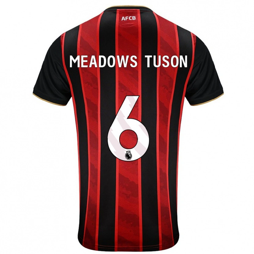 Danxen Women Freya Meadows Tuson #6 Red Black Home Jersey 2025/26 T-Shirt