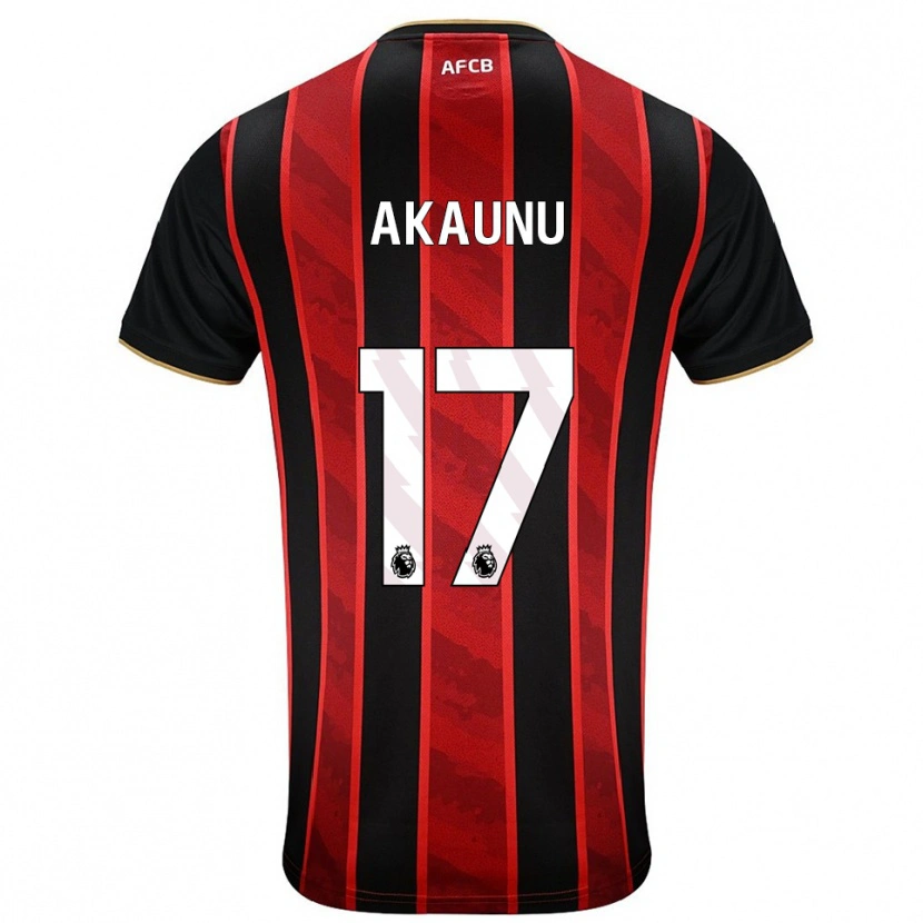 Danxen Women Kobaro Akaunu #17 Red Black Home Jersey 2025/26 T-Shirt