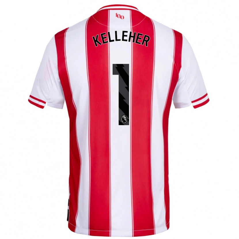Danxen Women Caoimhín Kelleher #1 Red White Home Jersey 2025/26 T-Shirt