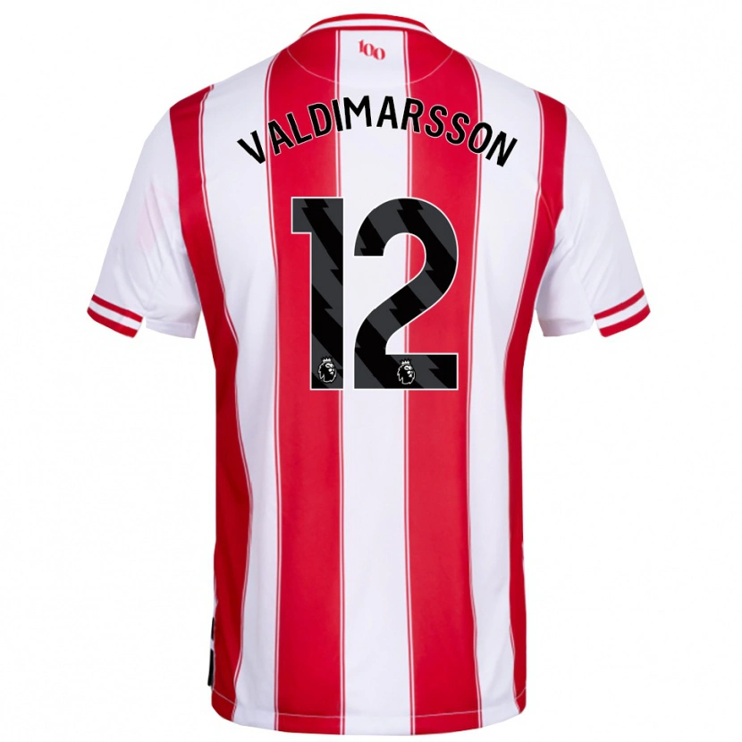 Danxen Women Hákon Rafn Valdimarsson #12 Red White Home Jersey 2025/26 T-Shirt