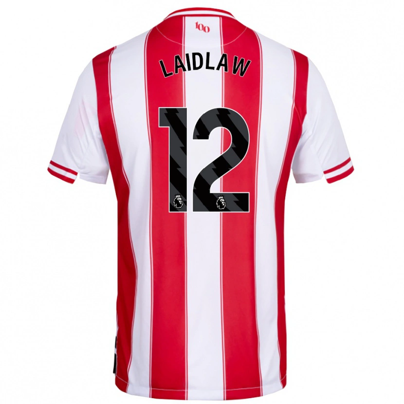 Danxen Women Ethan Laidlaw #12 Red White Home Jersey 2025/26 T-Shirt