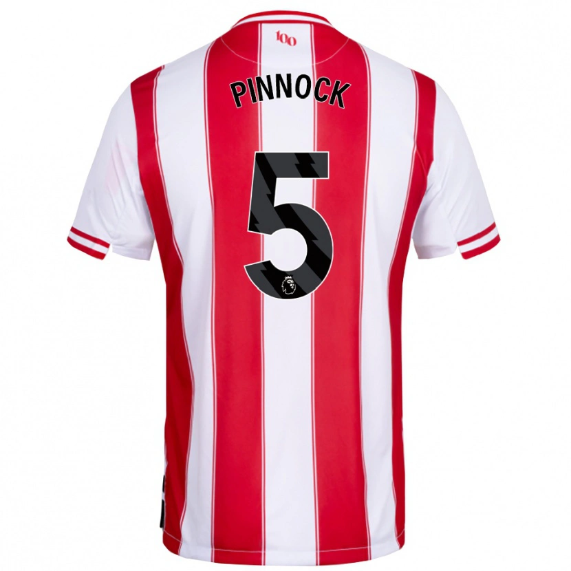 Danxen Women Ethan Pinnock #5 Red White Home Jersey 2025/26 T-Shirt