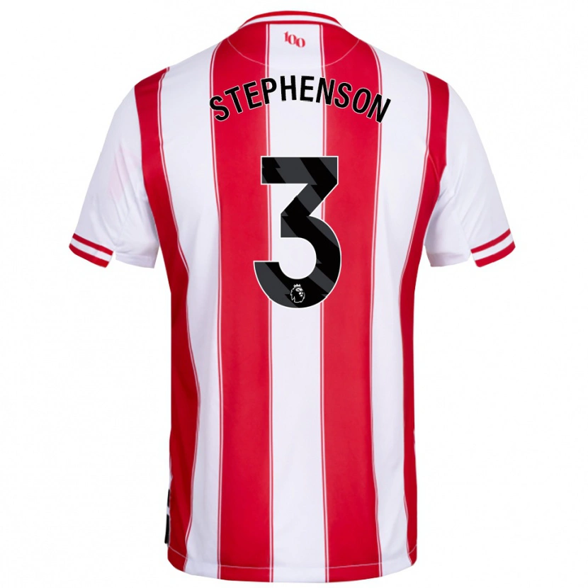 Danxen Women Joshua Stephenson #3 Red White Home Jersey 2025/26 T-Shirt
