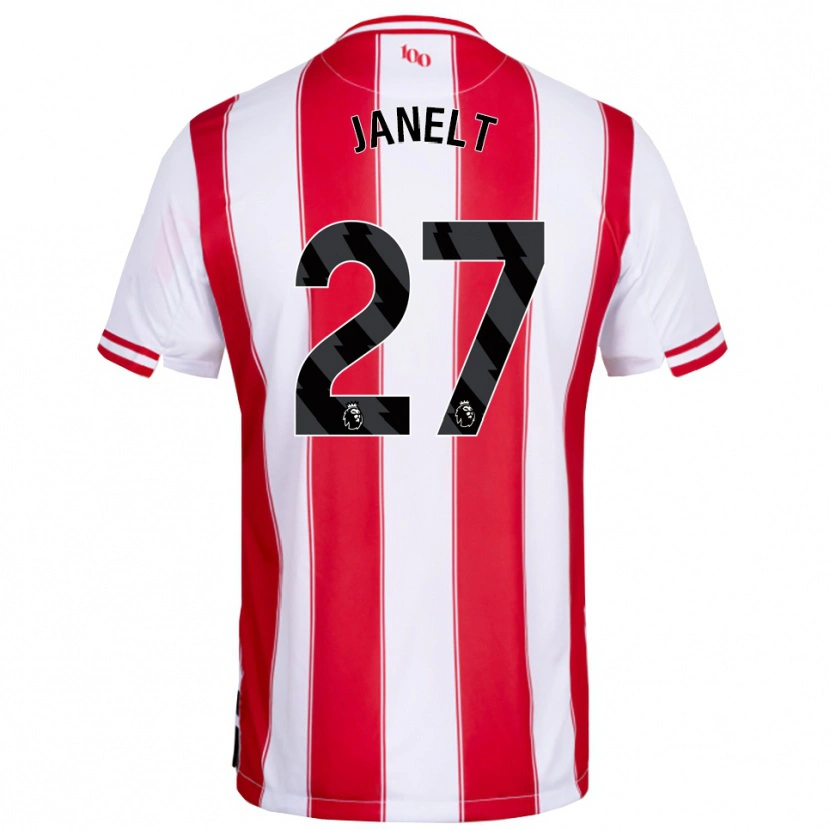 Danxen Women Vitaly Janelt #27 Red White Home Jersey 2025/26 T-Shirt
