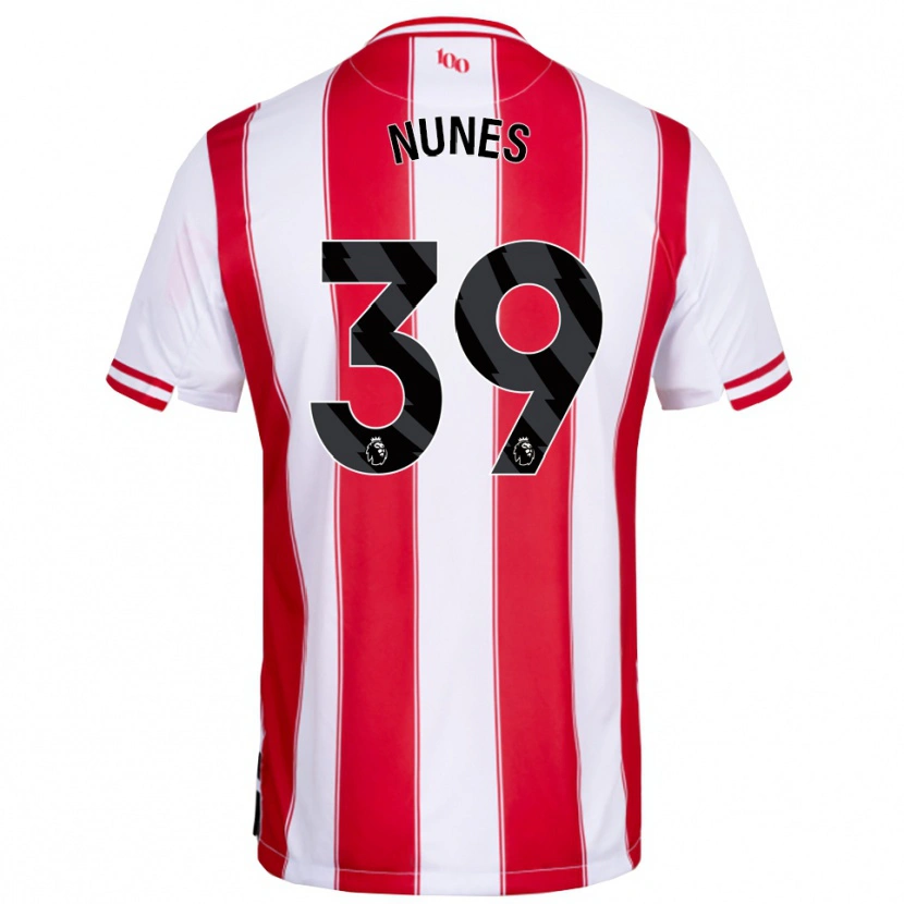 Danxen Women Gustavo Nunes #39 Red White Home Jersey 2025/26 T-Shirt