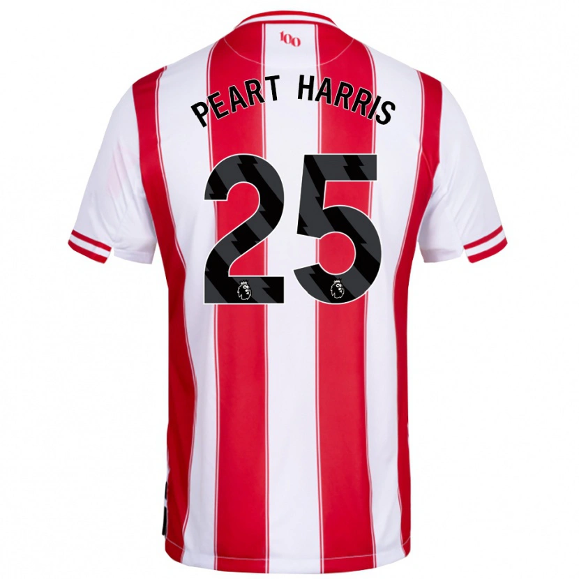 Danxen Women Myles Peart-Harris #25 Red White Home Jersey 2025/26 T-Shirt