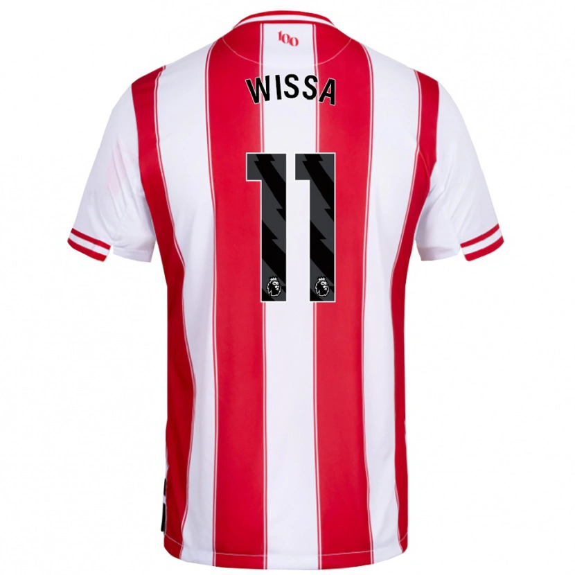 Danxen Women Yoane Wissa #11 Red White Home Jersey 2025/26 T-Shirt