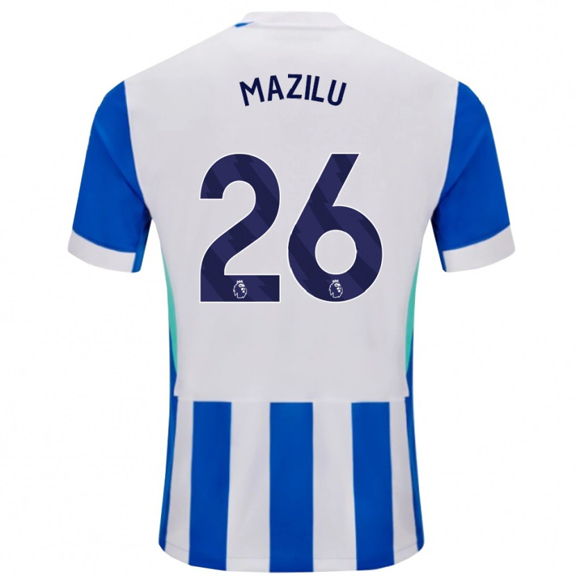 Danxen Women Adrian Mazilu #26 Blue White Home Jersey 2025/26 T-Shirt