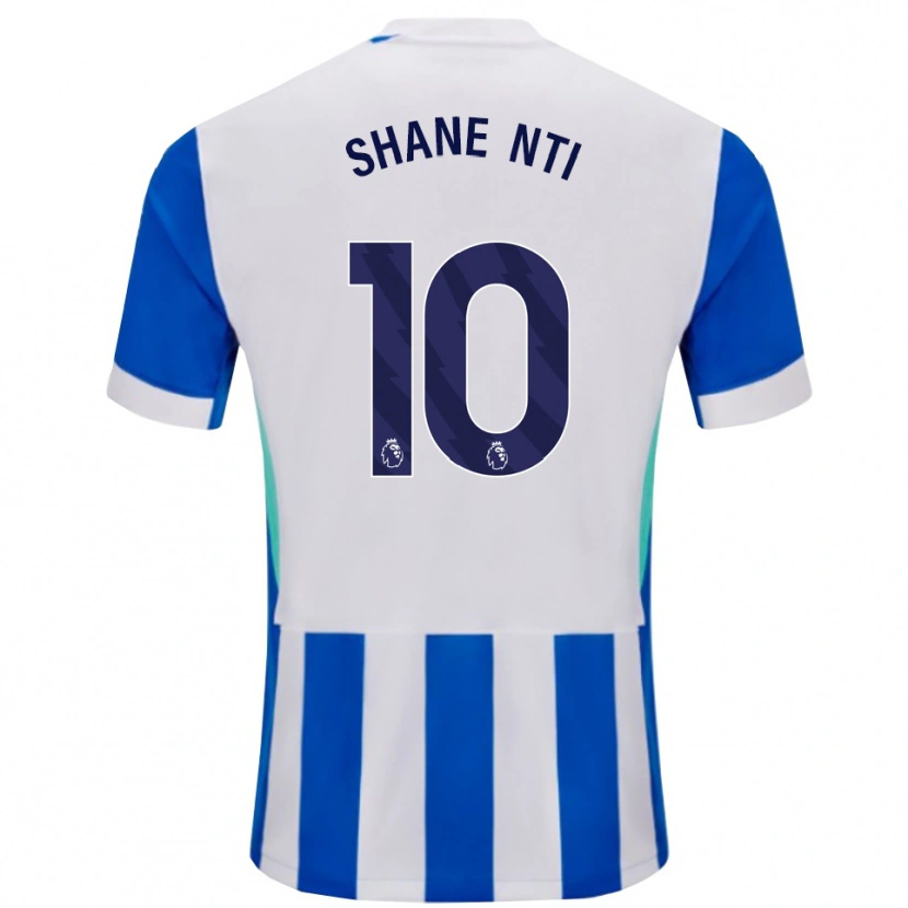 Danxen Women Shane Nti #10 Blue White Home Jersey 2025/26 T-Shirt