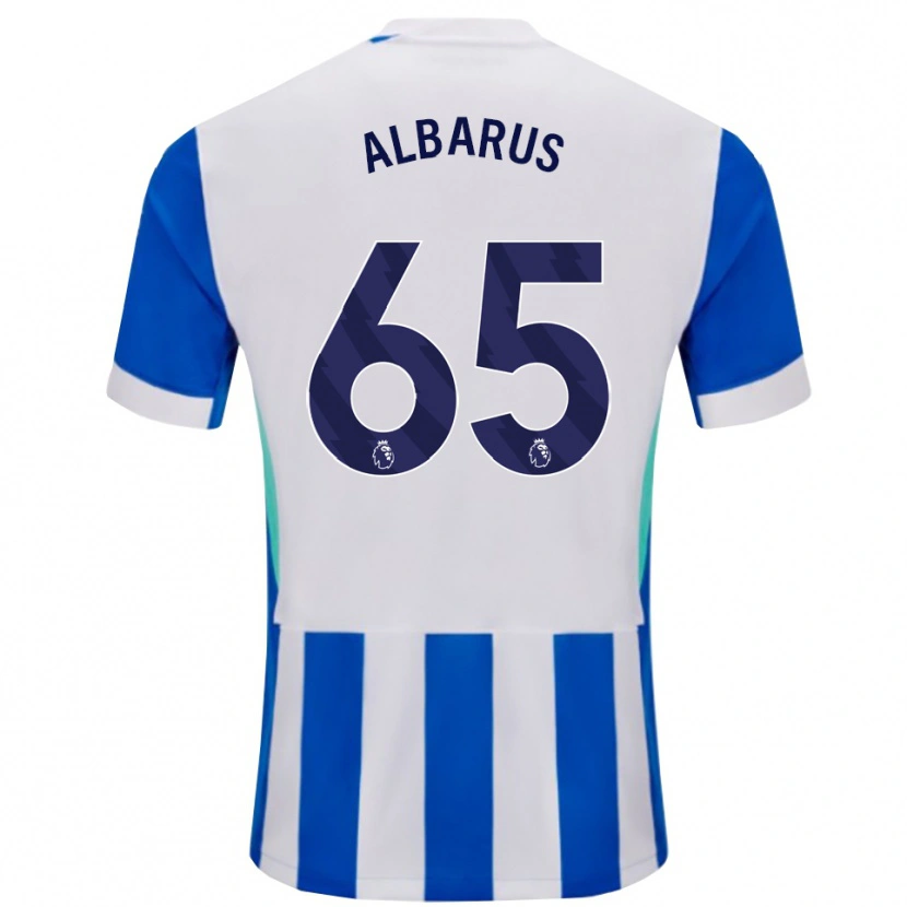 Danxen Women Zane Albarus #65 Blue White Home Jersey 2025/26 T-Shirt