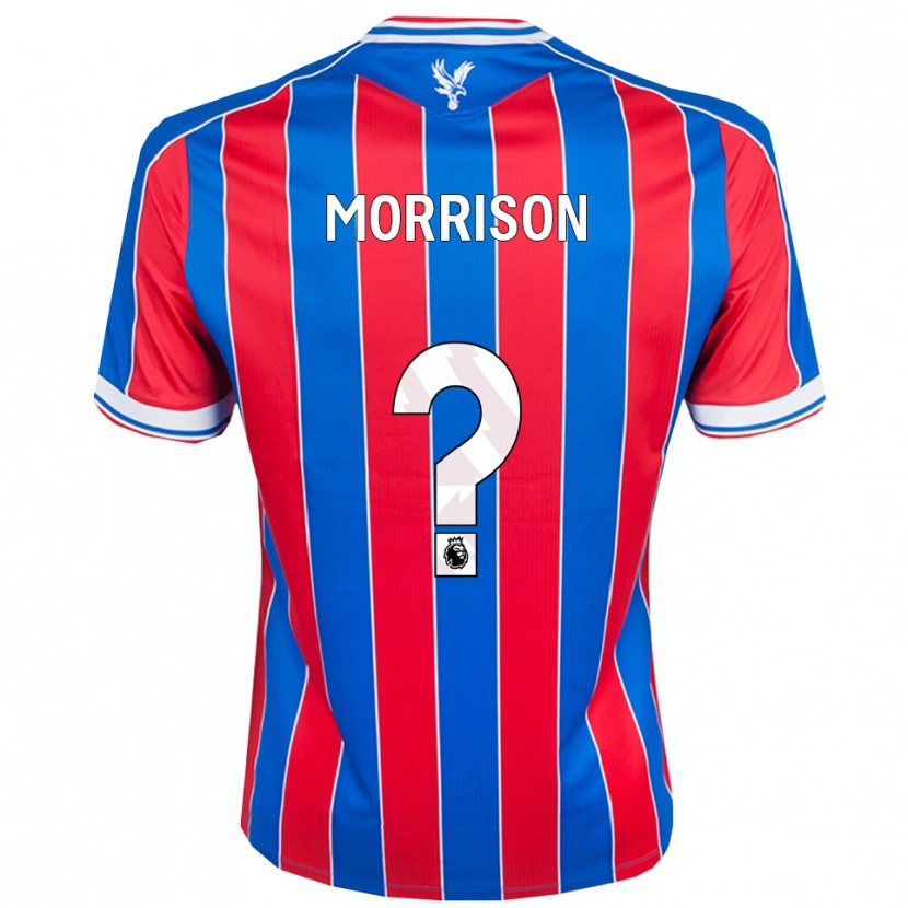 Danxen Women Jack Wells-Morrison #0 Blue Red White Home Jersey 2025/26 T-Shirt