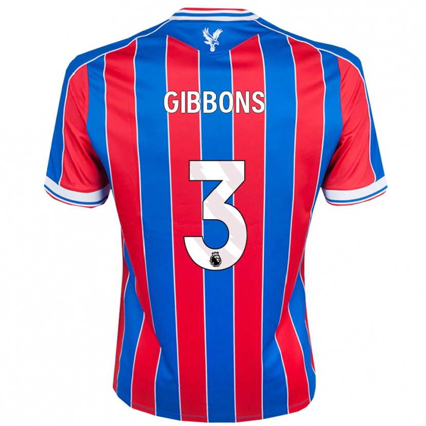 Danxen Women Felicity Gibbons #3 Blue Red White Home Jersey 2025/26 T-Shirt