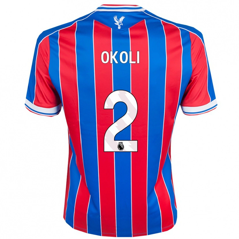 Danxen Women Chuks Okoli #2 Blue Red White Home Jersey 2025/26 T-Shirt
