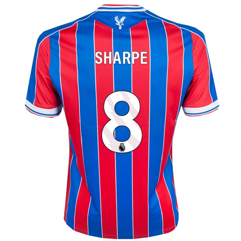 Danxen Women Molly-Mae Sharpe #8 Blue Red White Home Jersey 2025/26 T-Shirt