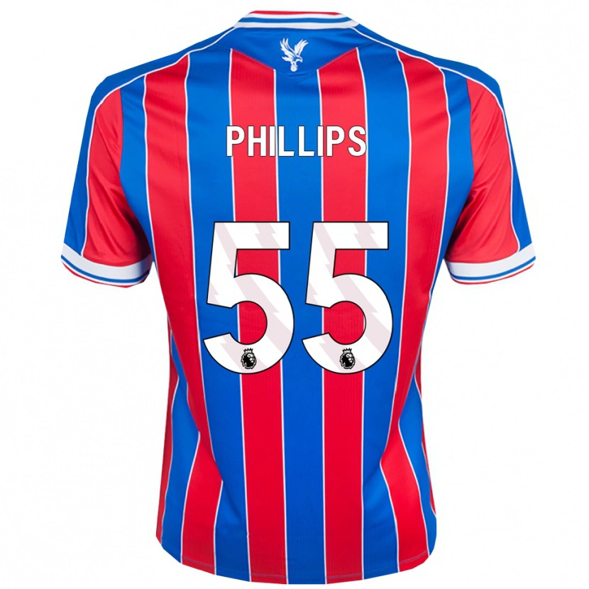 Danxen Women Killian Phillips #55 Blue Red White Home Jersey 2025/26 T-Shirt
