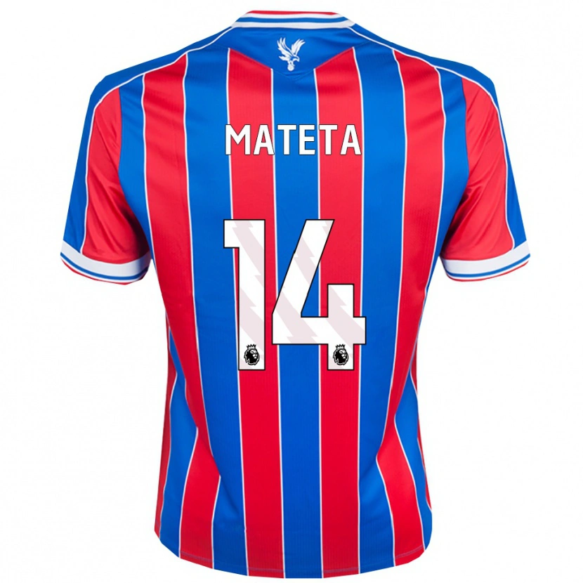 Danxen Women Jean-Philippe Mateta #14 Blue Red White Home Jersey 2025/26 T-Shirt