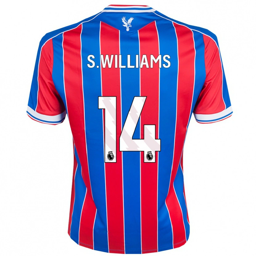 Danxen Women Seb Williams #14 Blue Red White Home Jersey 2025/26 T-Shirt