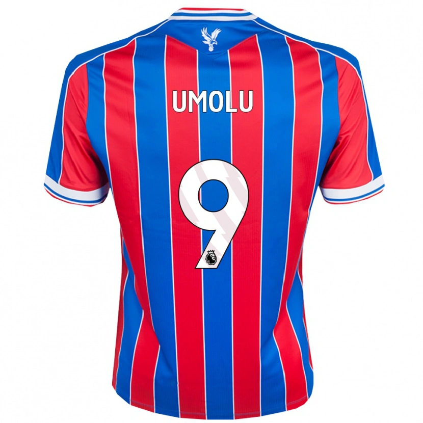 Danxen Women Jemiah Umolu #9 Blue Red White Home Jersey 2025/26 T-Shirt