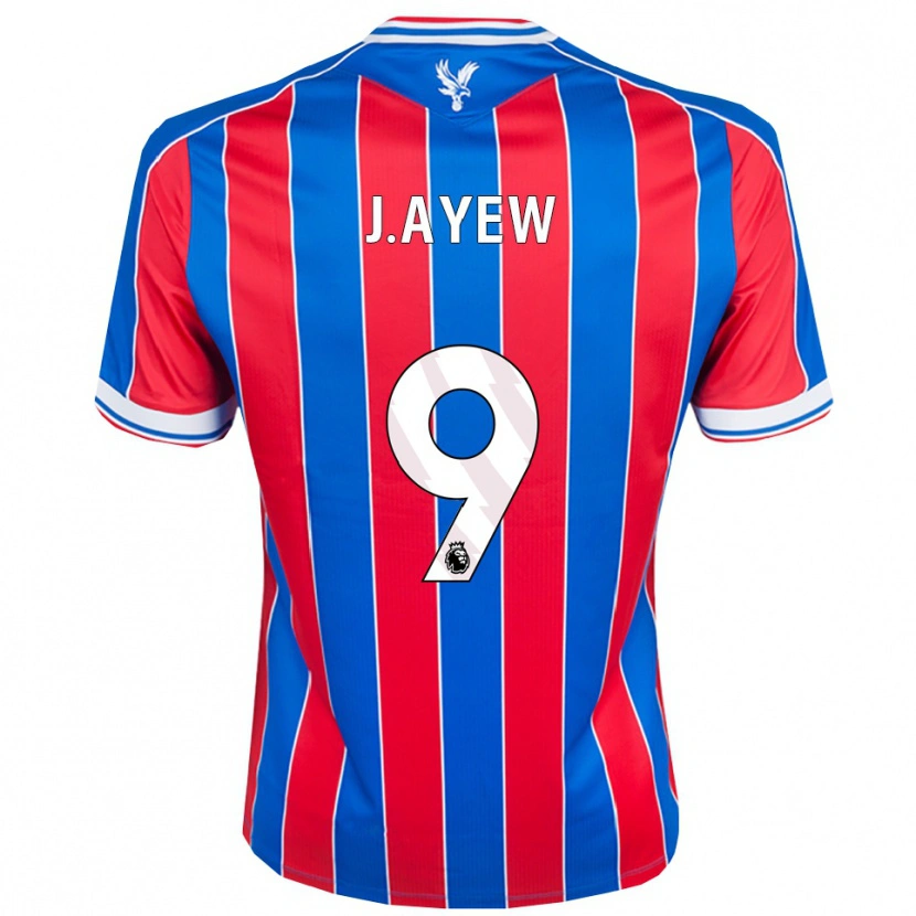 Danxen Women Jordan Ayew #9 Blue Red White Home Jersey 2025/26 T-Shirt