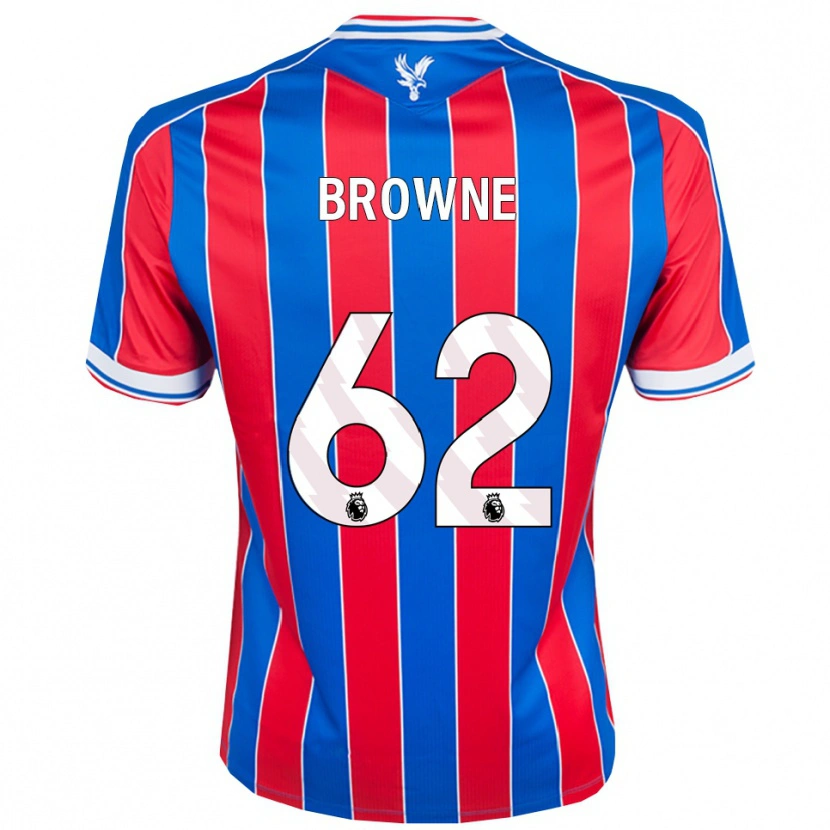 Danxen Women Luke Browne #62 Blue Red White Home Jersey 2025/26 T-Shirt