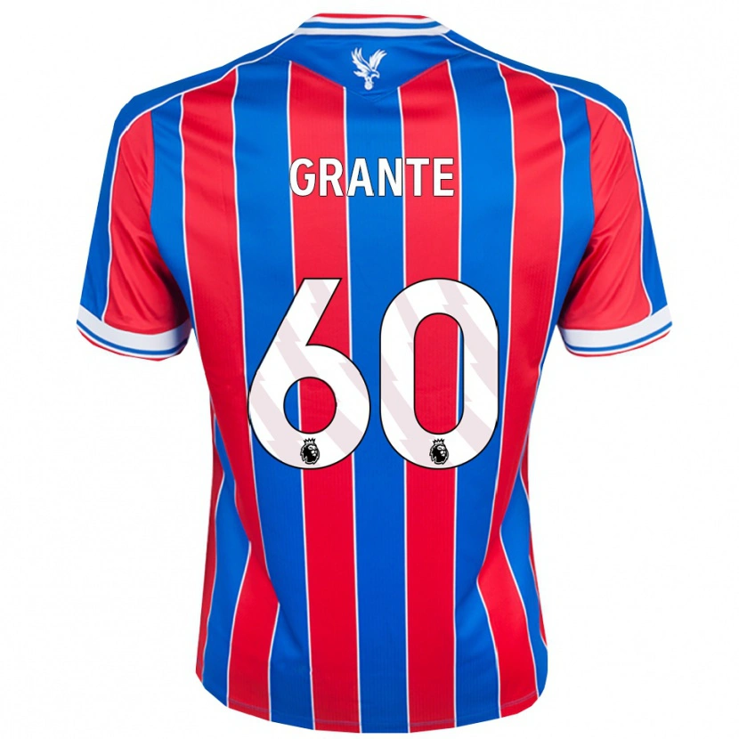 Danxen Women Jake Grante #60 Blue Red White Home Jersey 2025/26 T-Shirt