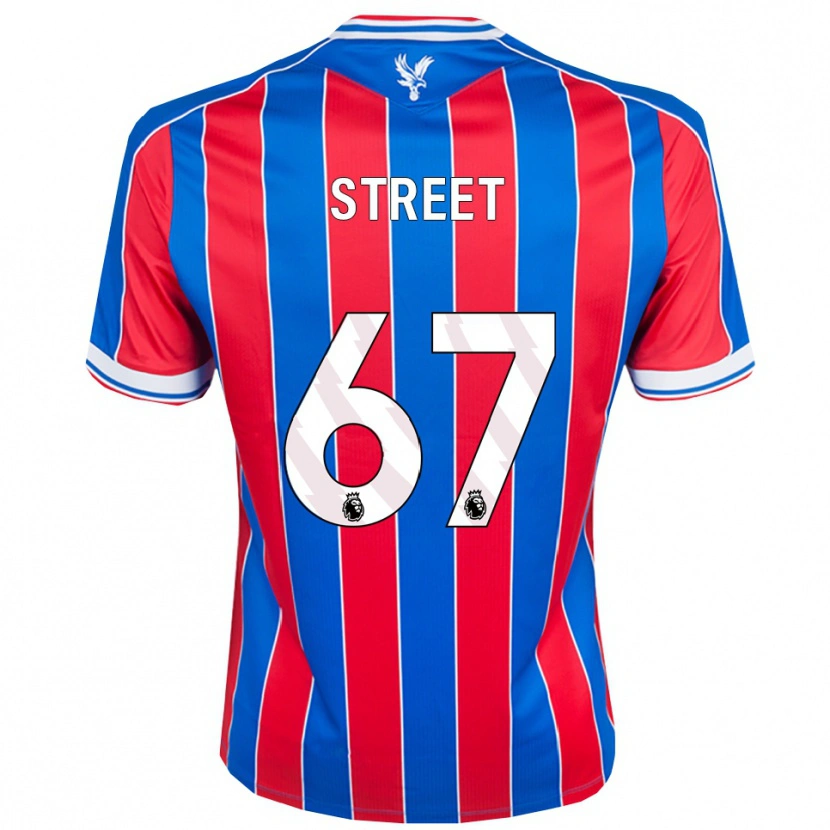Danxen Women Rob Street #67 Blue Red White Home Jersey 2025/26 T-Shirt