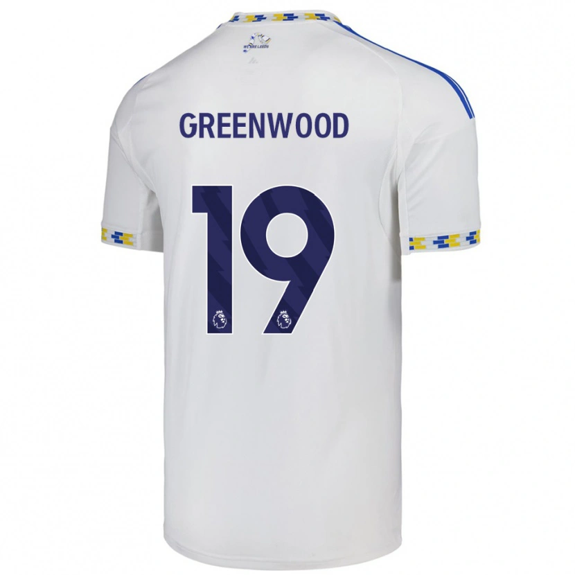 Danxen Women Sam Greenwood #19 White  Blue Home Jersey 2025/26 T-Shirt