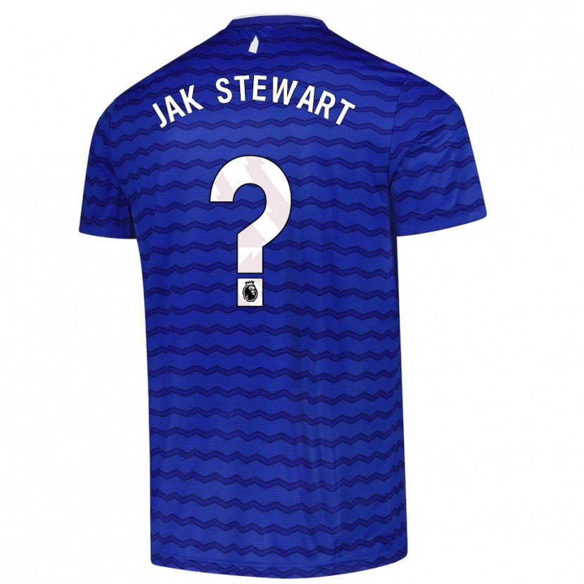 Danxen Women Jak Stewart #0 Blue  Navy Home Jersey 2025/26 T-Shirt