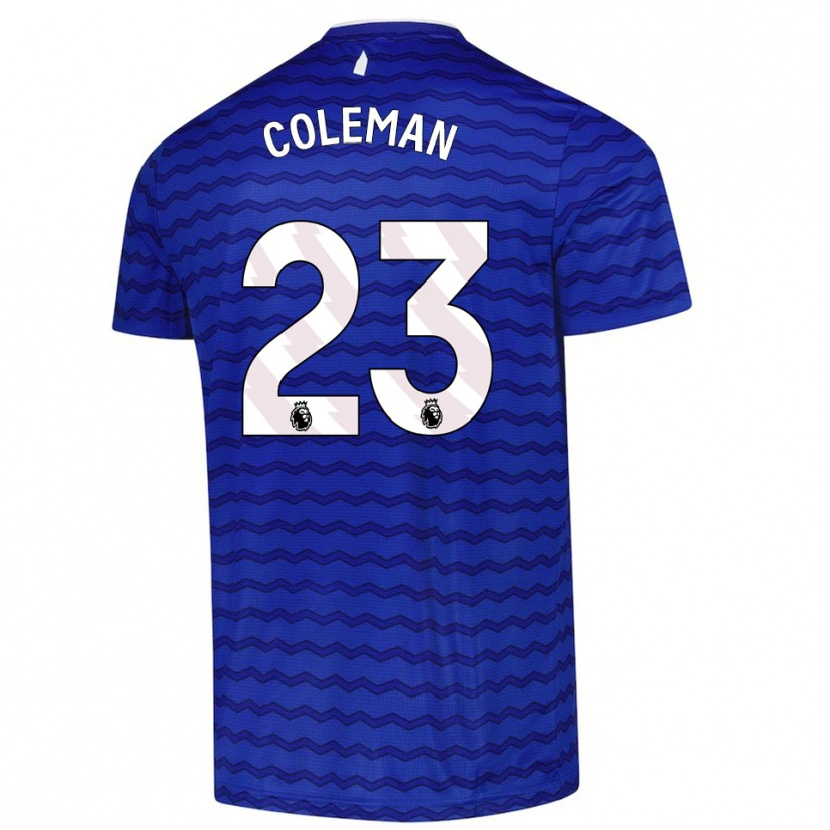 Danxen Women Séamus Coleman #23 Blue  Navy Home Jersey 2025/26 T-Shirt