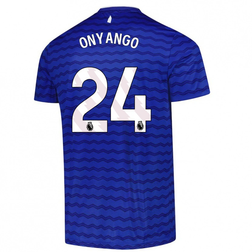 Danxen Women Tyler Onyango #24 Blue  Navy Home Jersey 2025/26 T-Shirt
