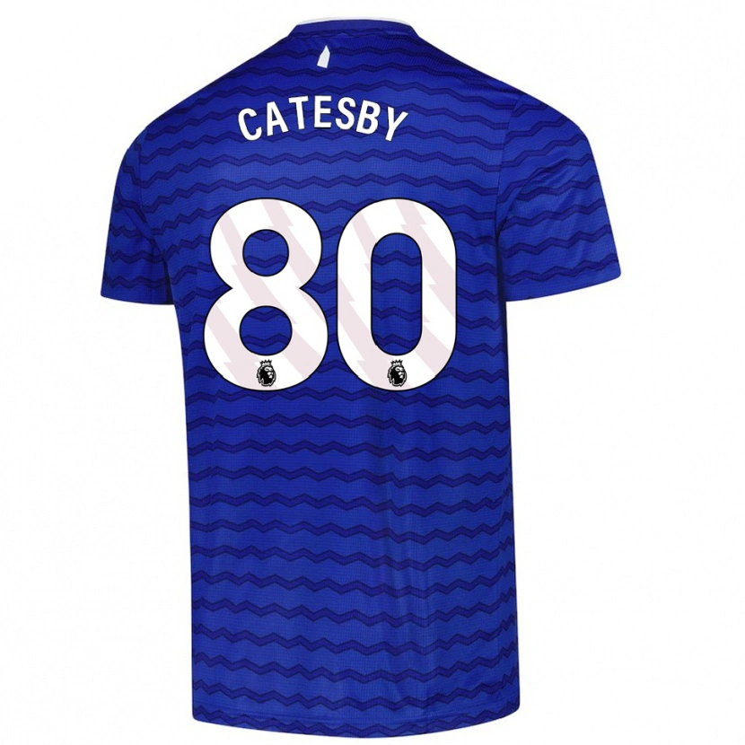 Danxen Women Joel Catesby #80 Blue  Navy Home Jersey 2025/26 T-Shirt