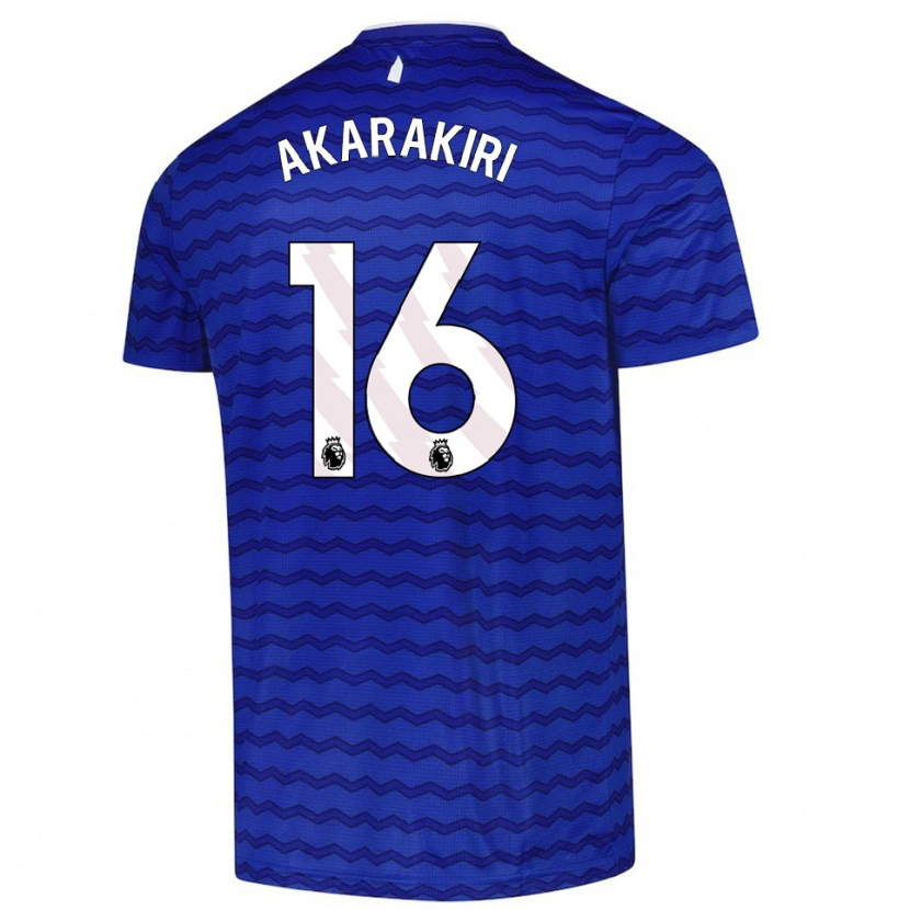 Danxen Women Demi Akarakiri #16 Blue  Navy Home Jersey 2025/26 T-Shirt