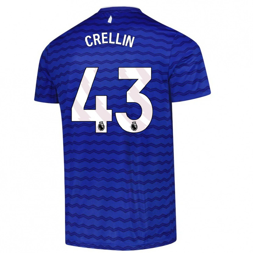 Danxen Women Billy Crellin #43 Blue  Navy Home Jersey 2025/26 T-Shirt