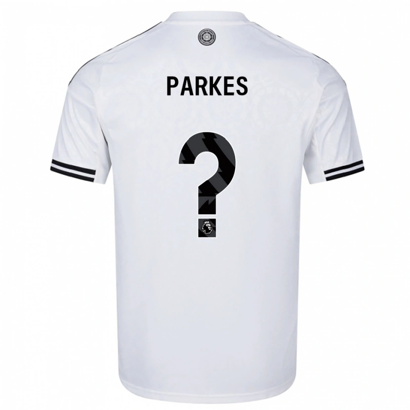 Danxen Women Stefan Parkes #0 White Black Home Jersey 2025/26 T-Shirt