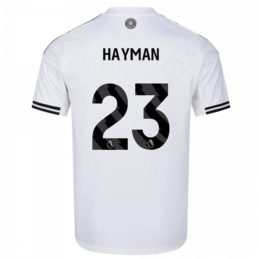 Danxen Women Alex Hayman #23 White Black Home Jersey 2025/26 T-Shirt