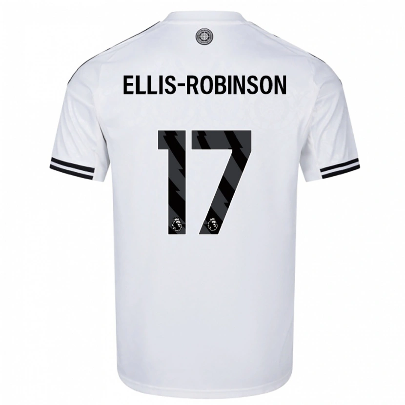 Danxen Women Eddie Ellis-Robinson #17 White Black Home Jersey 2025/26 T-Shirt