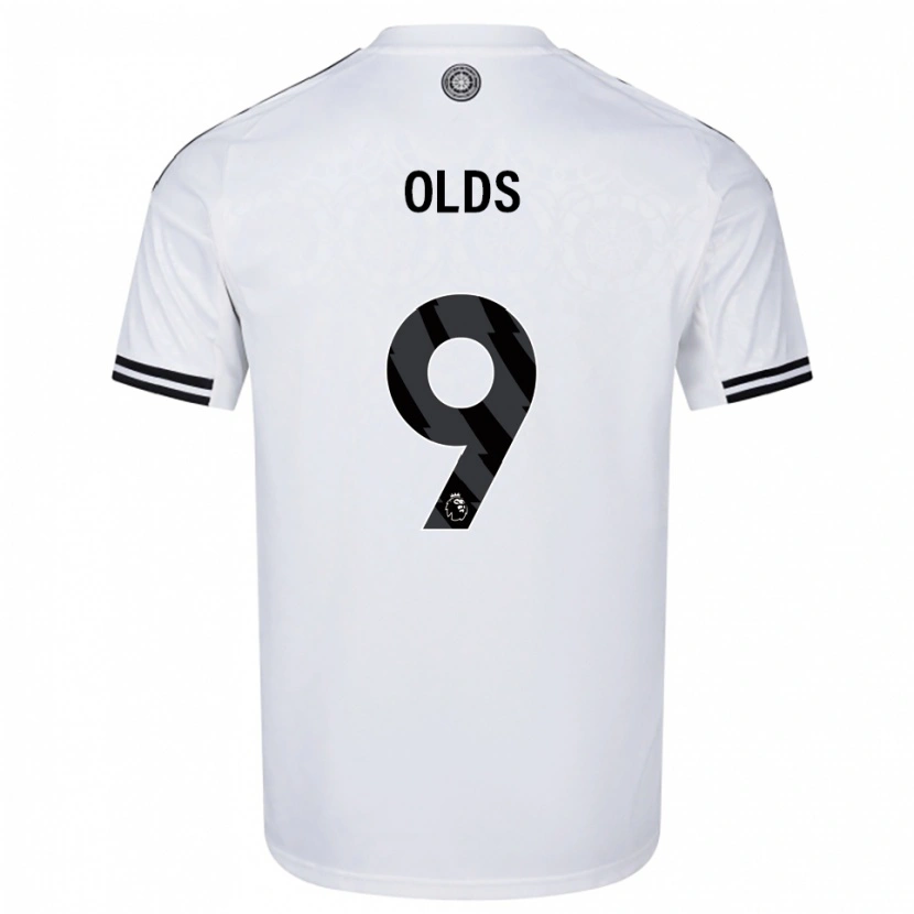 Danxen Women Ellie Olds #9 White Black Home Jersey 2025/26 T-Shirt
