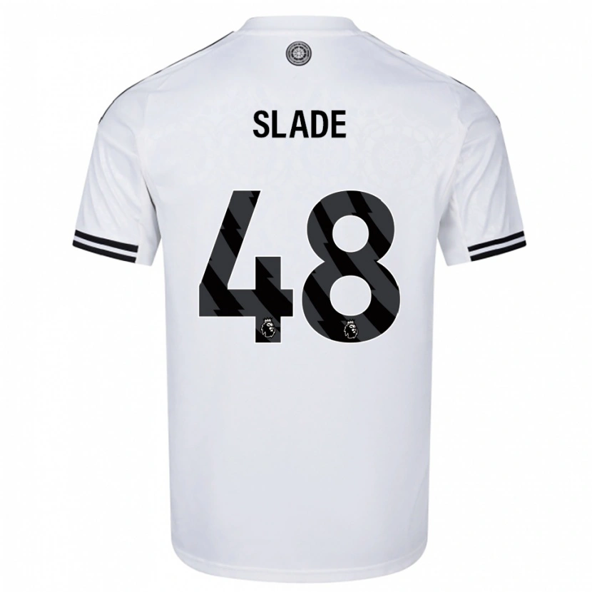 Danxen Women Bradley Slade #48 White Black Home Jersey 2025/26 T-Shirt