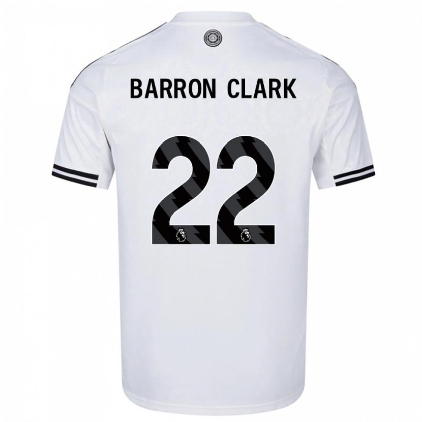 Danxen Women Betty Barron-Clark #22 White Black Home Jersey 2025/26 T-Shirt
