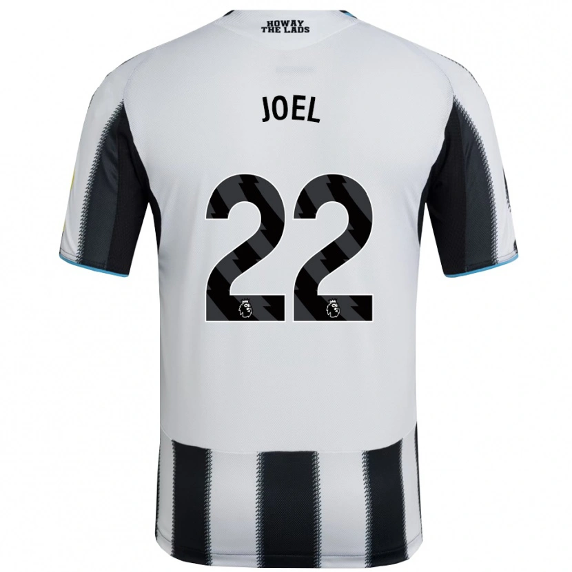 Danxen Women Lois Joel #22 Black White Home Jersey 2025/26 T-Shirt