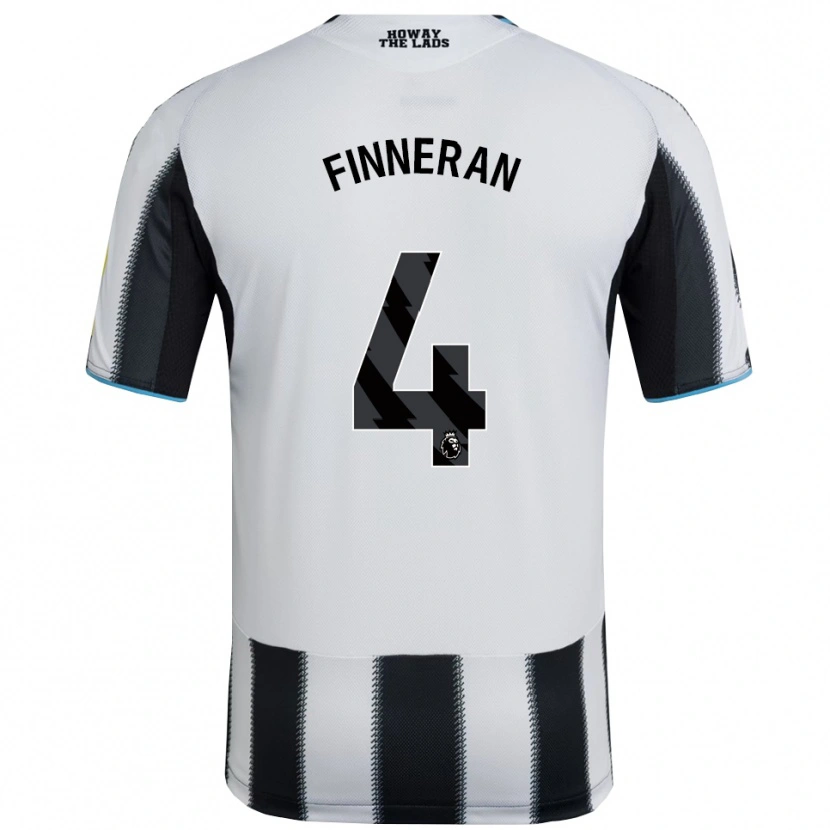 Danxen Women Rory Finneran #4 Black White Home Jersey 2025/26 T-Shirt