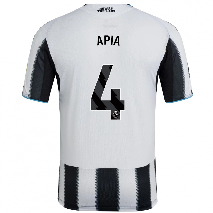 Danxen Women Aaron Epia #4 Black White Home Jersey 2025/26 T-Shirt