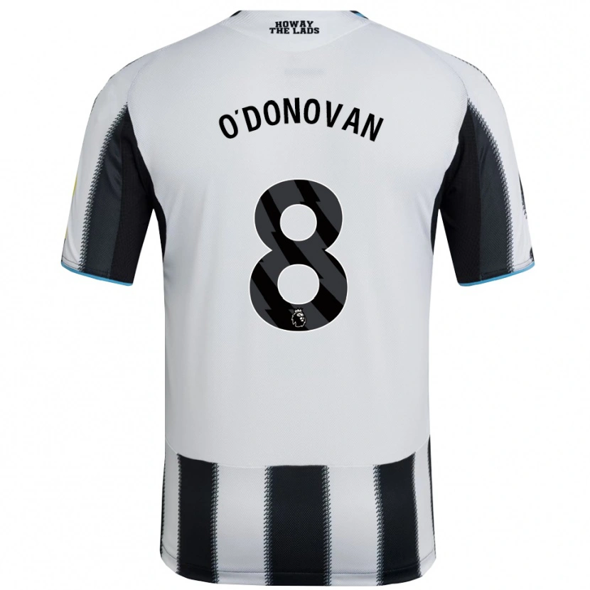 Danxen Women Alex O'donovan #8 Black White Home Jersey 2025/26 T-Shirt
